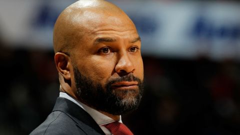 Derek Fisher apenas tenía dos temporadas al frente de los Knicks.