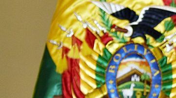 El presidente Evo Morales durante una rueda de prensa en el palacio presidencial, un día después del referendo.