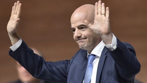 Gianni Infantino, presidente de la FIFA.