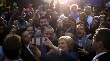 Hillary Clinton va fortalecida para las elecciones de este martes en 11 estados.