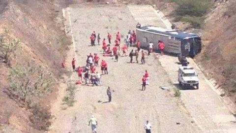 En el accidente de Huracán, hay tres lesionados, uno de gravedad.