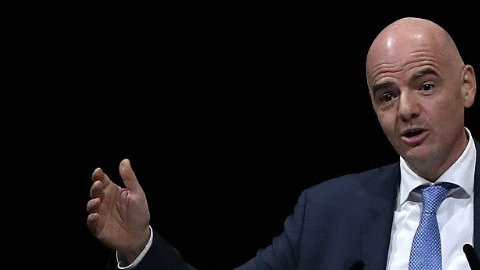 Infantino agradeció la confianza depositada en él.
