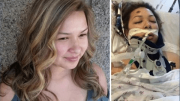 Isabel González, de 18 años, fue impactada por un auto cuando cruzaba la avenida Gale junto a su novio. El accidente ocurrió el Día de San Valentín. /ABC 7