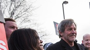 El precandidato presidencial republicano John Kasich, gobernador de Ohio, está fuerte en las encuestas de New Hampshire.