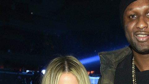 Khloe Kardashian y Lamar Odom.