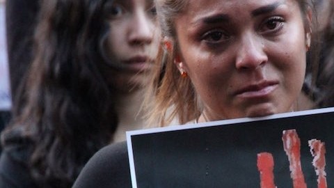 Marcha feminicidios Puebla