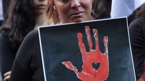 Marcha feminicidios Puebla