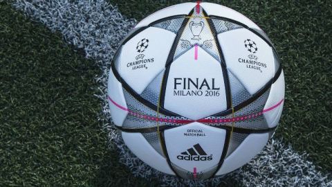 El esférico que rodará en el San Siro de Milán para la final de Champions.