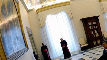 El Pontífice recibió a Macri durante 22 minutos en la Biblioteca