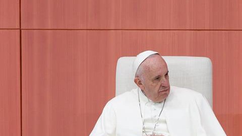 Francisco también pidió que sean  obispos de "mirada limpia, de alma transparente, de rostro luminoso". Foto: EFE