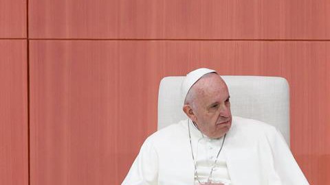 Francisco también pidió que sean  obispos de "mirada limpia, de alma transparente, de rostro luminoso". Foto: EFE