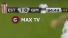 Estudiantes de La Plata y Gimnasia y Esgrima se enfrascaron en una pelea vergonzosa.