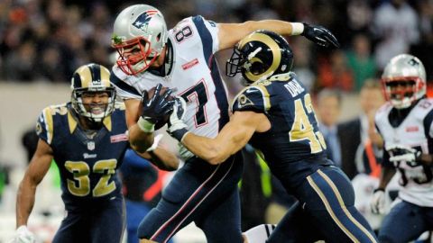 NFL: Carneros vs. Patriots