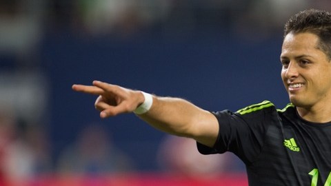 Javier 'Chicharito' Hernández, el activo principal de Osorio en la delantera tricolor.