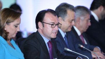 Luis Videgaray, Secretario de Hacienda  de México.