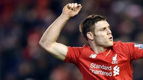 Liverpool se impone con goles de Lallana, Milner (en la foto) y Firmino.