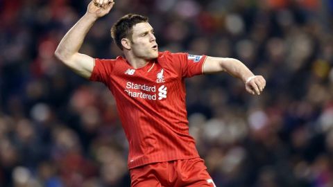 Liverpool se impone con goles de Lallana, Milner (en la foto) y Firmino.