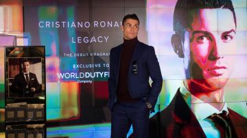 Cristiano Ronaldo presenta su fragancia