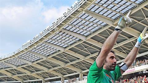 Gianluigi Buffon, el mítico arquero italiano.
