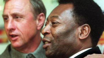 Johan Cruyff y Pelé