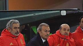 Vicente del Bosque es derribado