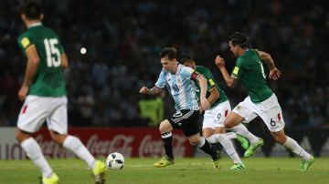 Messi, el esperado crack y sus genialidades ante Bolivia.