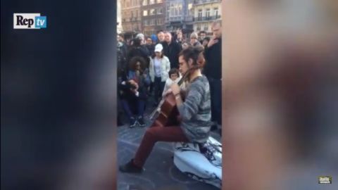 ataques bruselas musico viral