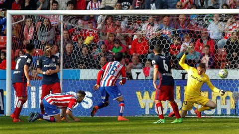 Los rojiblancos se alejan en puntos del Barcelona.