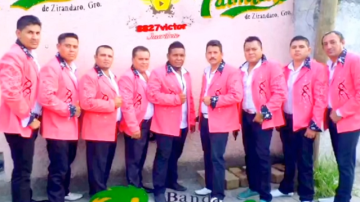 Esta es una de las fotos promocionales de la Banda Las Palmitas.