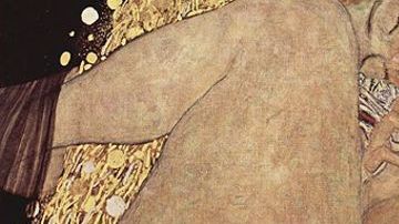 El artista austriaco simbolista era todo un maestro pintando el placer, como demuestra Danae (1907).