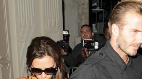 Victoria y David Beckham