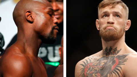 Mayweather vs. McGregor podría ser una pelea interesante por la polémica que generan ambos personajes.