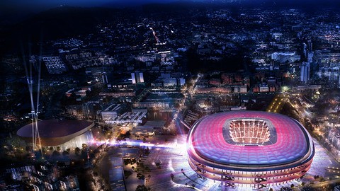 Nuevo estadio del Barcelona