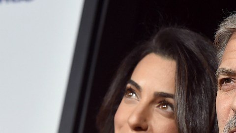 George y Amal Clooney.