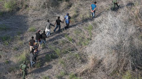 Aerial Views Of The U.S.-Mexico Border On The Rio Grande