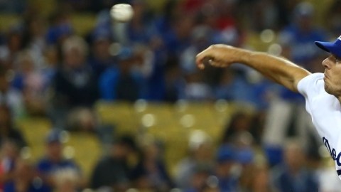 Josh Ravin, lanzador de los Dodgers de Los Ángeles.