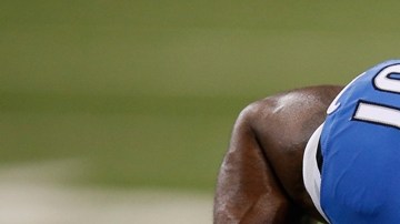 El receptor Calvin Johnson de los Leones de Detroit, era uno de los mejores de la NFL.