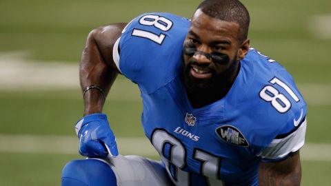 El receptor Calvin Johnson de los Leones de Detroit, era uno de los mejores de la NFL.