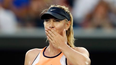 María Sharapova durante el pasado Australian Open.