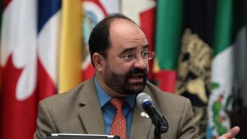 El secretario ejecutivo de la Comisión Interamericana de Derechos Humanos (CIDH), Emilio Álvarez Icaza.