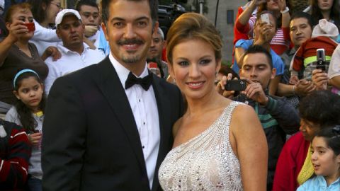 Ingrid Coronado y Fernando del Solar.