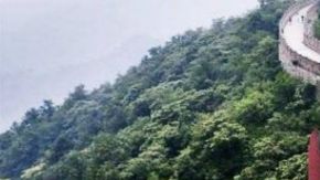 Uno de los sueños "cumplidos" de Seve Gat: visitar la muralla china.