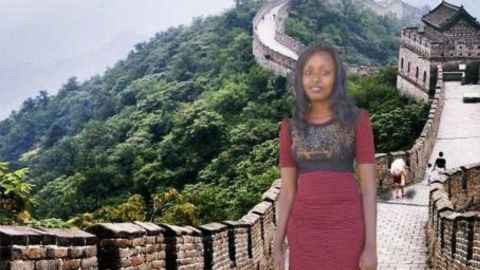 Uno de los sueños "cumplidos" de Seve Gat: visitar la muralla china.