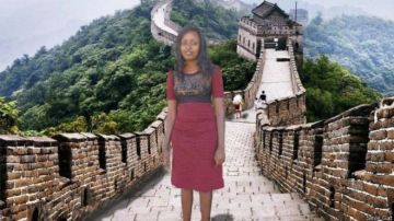 Uno de los sueños "cumplidos" de Seve Gat: visitar la muralla china.