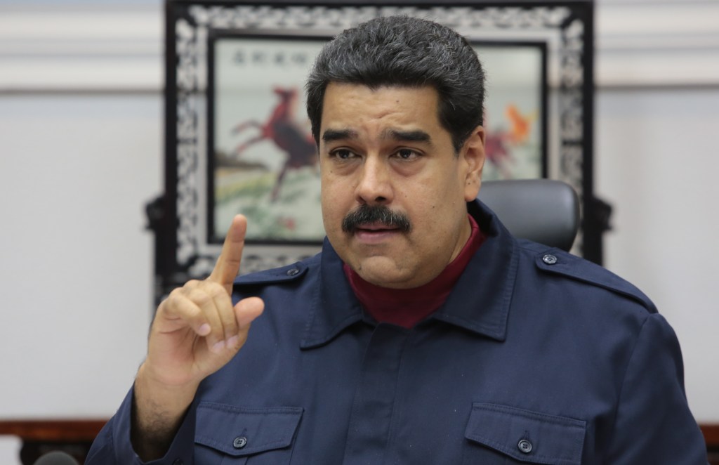 El presidente de Venezuela Nicolás Maduro.