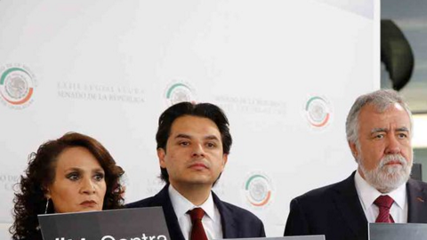 Varios senadores se sumaron a la campaña que busca evitar que el magnate llegue a la Casa Blanca.