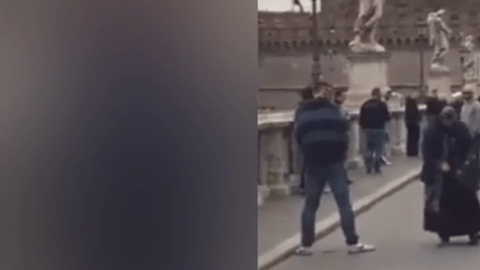 Lo que comenzó como una broma, terminó siendo un hecho humillante.