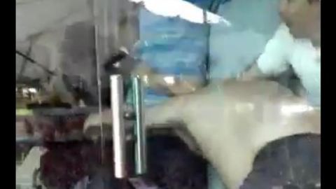 Se dieron con todo en el palco de Gimnasia y Esgrima.