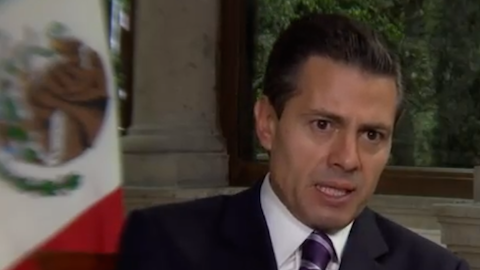 Enrique Peña Nieto, presidente de México.
