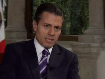 Enrique Peña Nieto, presidente de México.